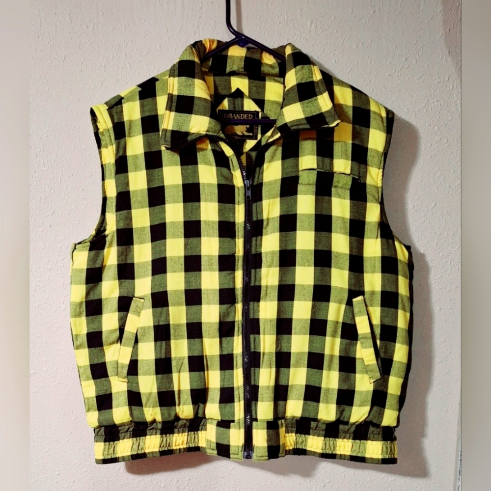 Branded Lion Black & Yellow Vest Size XL